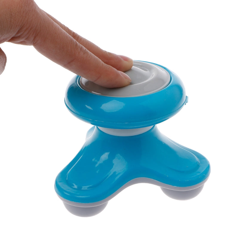 Triangle Shape USB Electric Handled Wave Vibrating Massager Mini Neck Massager Neck Back Head Massage Face Foot Massager New