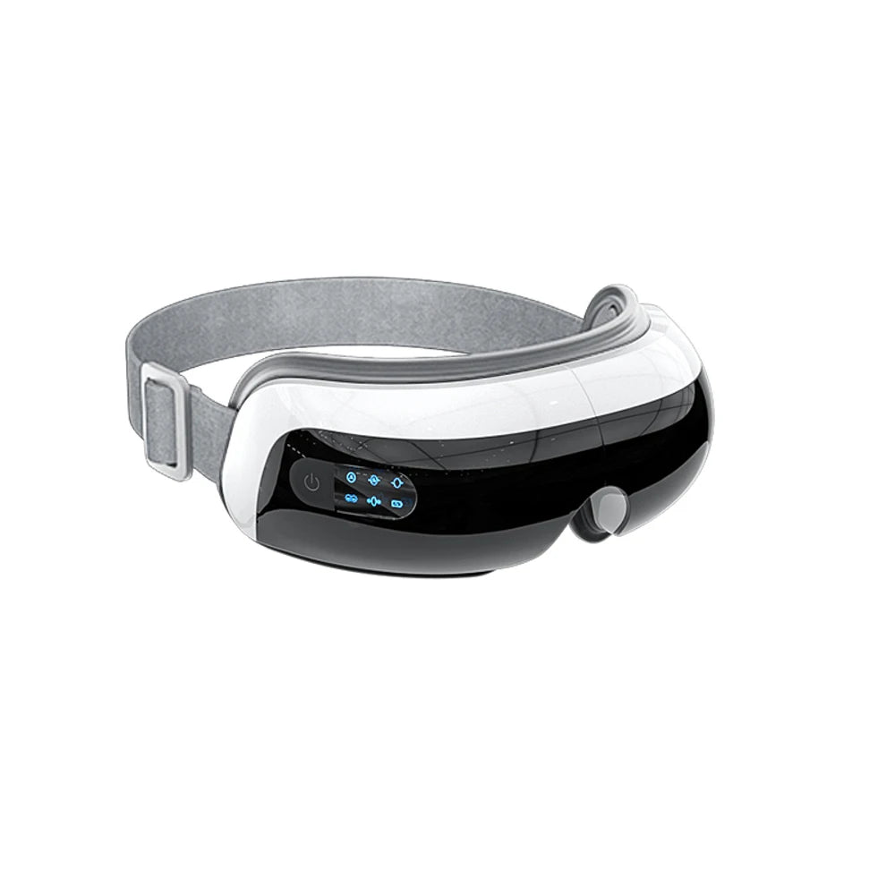 Electric Airbag Eye Massager Point Heating Eye Massage Device Airpressure Hot Compress Eyes Care Glasses Acupoint Tired Dry Eye