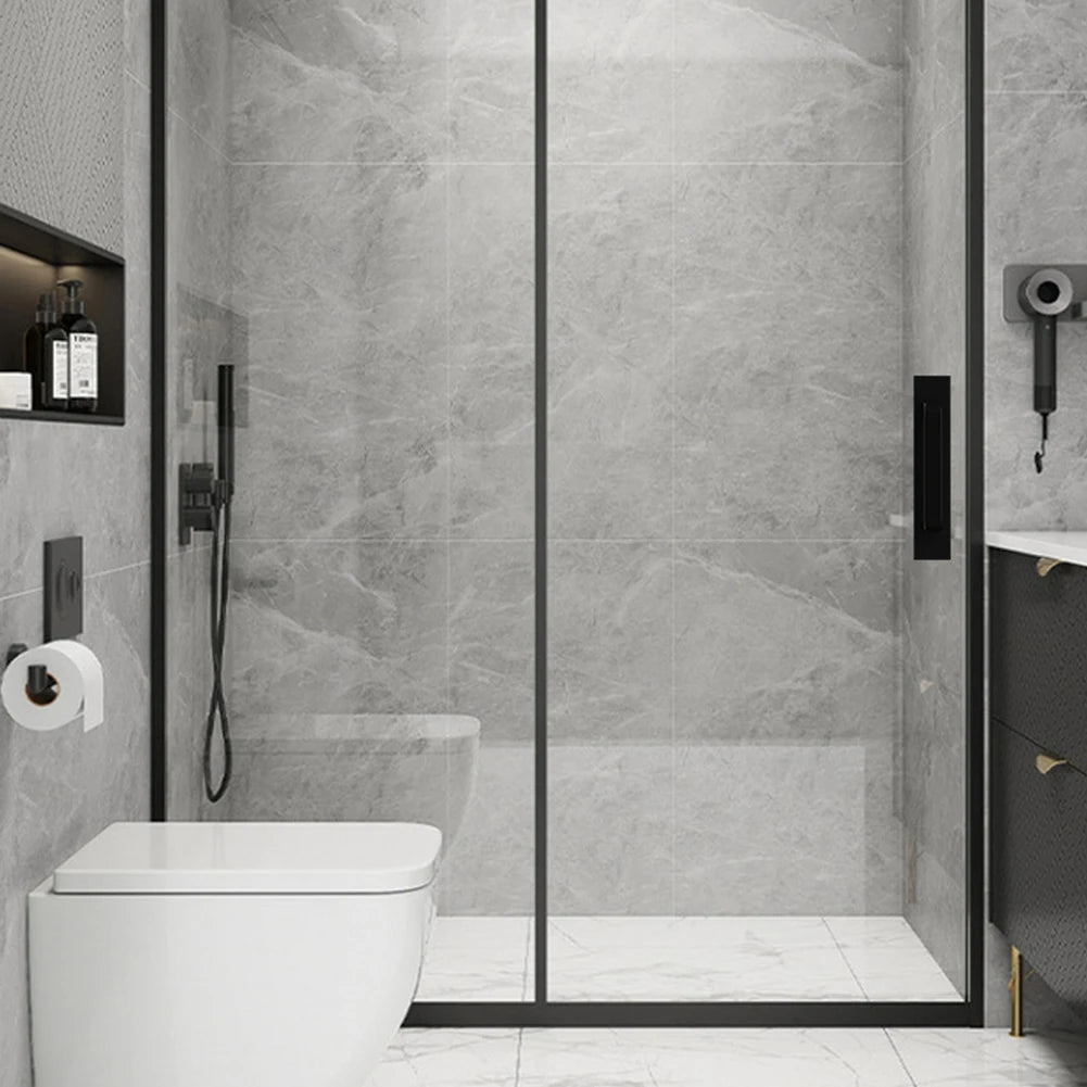 Door Handle Cabinet Pulls Aluminum Push-pull Balcony Gate Window Pulls Knob Kitchen Furniture Hardware Handle