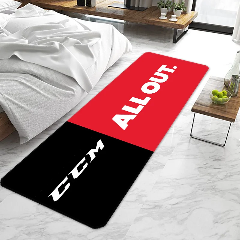 CCM Hockey Door Mat Entrance Doormat Non-slip Washable Kitchen Carpet Living Room Hallway Rugs Door Mats Bathroom Bath
