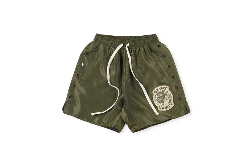 SAINT VANITY Embroidered Buckle Sports Sweatpants Jogger Men Women Drawstring Long Pants Trousers