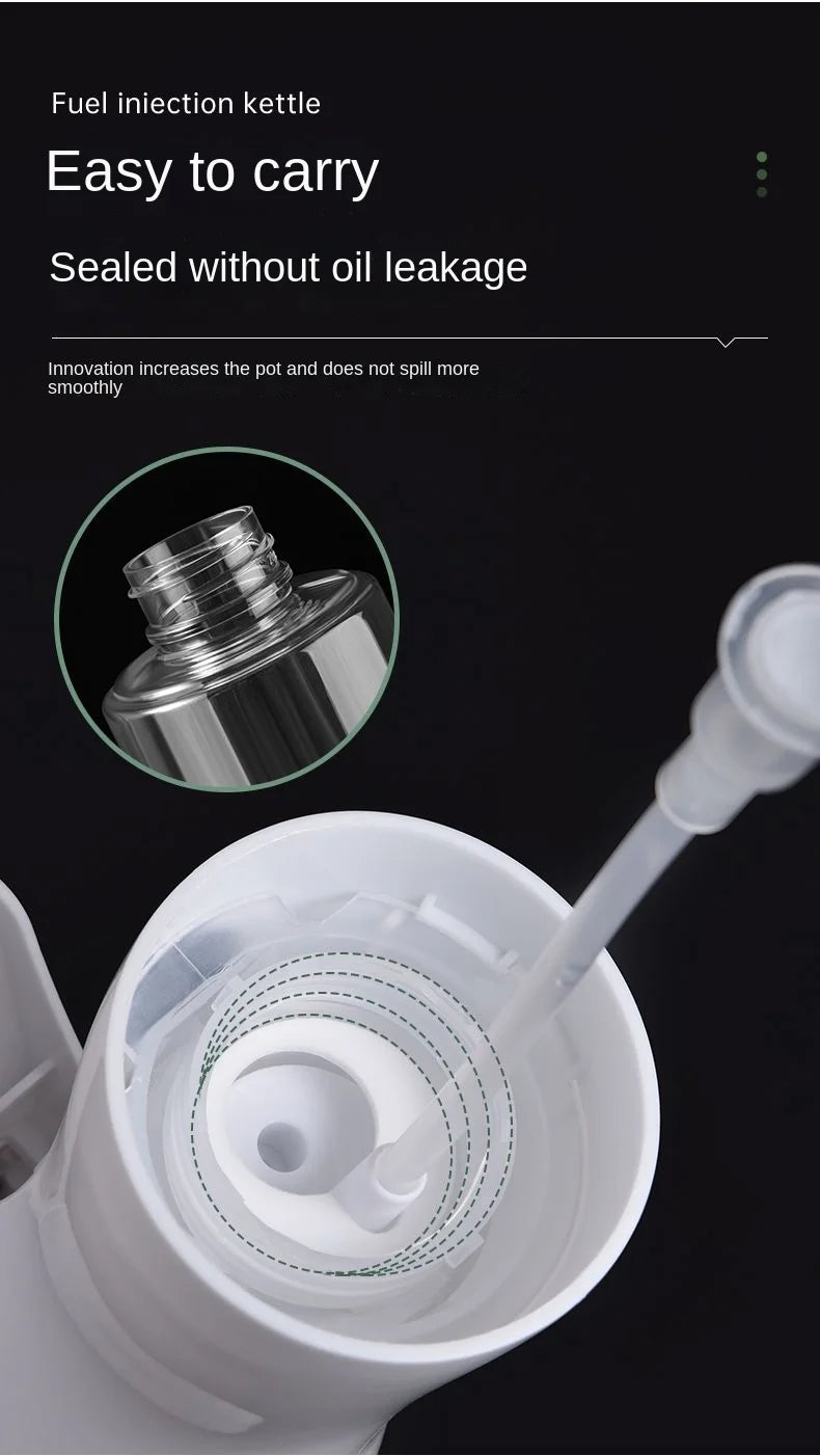 Kitchen Oil Bottle Cooking Oil Spray Olive Oil Bottle Fitness Barbecue Spray Oil Dispenser