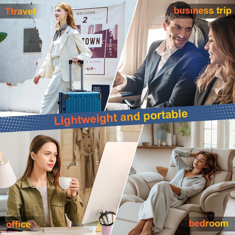 Electric Heating Eye Mask Infrared Hot Compress Eye Massager Relieve Fatigue Reduce Dark Circles Sleep Shade Eye Massage Glasses