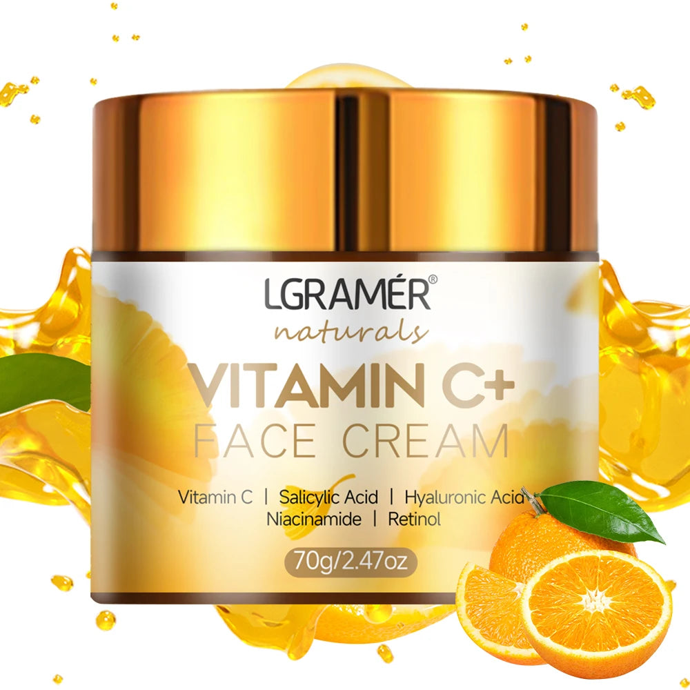Retinol Face Cream Anti-wrinkle Anti-aging Moisturizing Hyaluronic Acid Vitamin C Facial Cream Skincare Face Whitening Creams