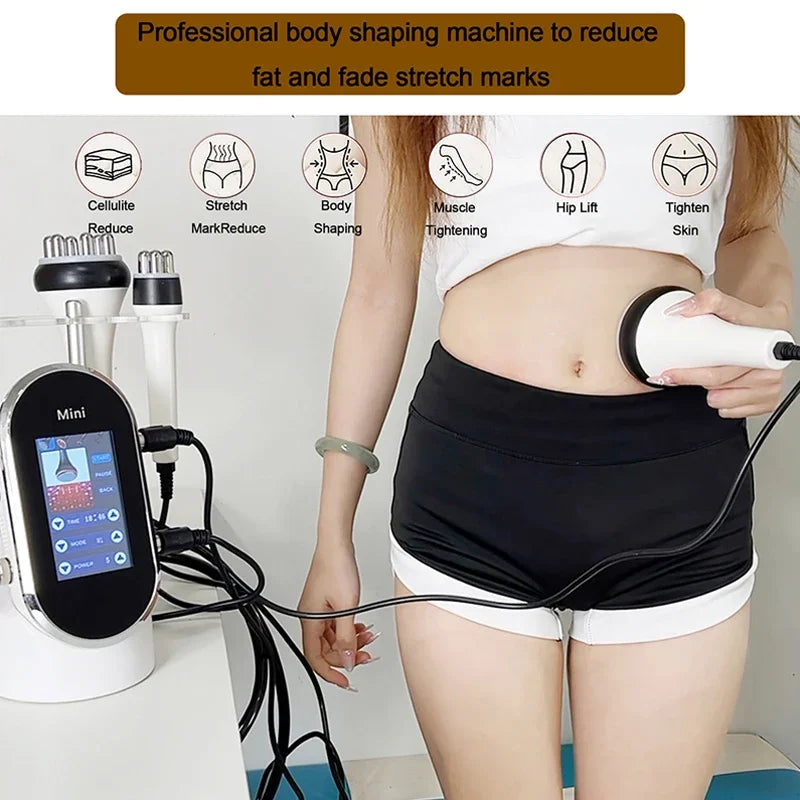 40K Cavitation Lipo Slimming Machine 4 in 1 Facial Care Ultrasonic Liposuction Cavitation Skin Lifting Tightening Shaping Device
