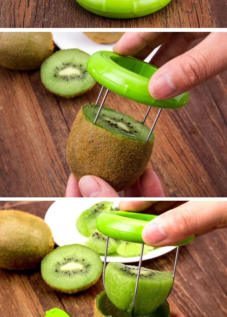 Fast Peel Kiwi Cutter Fruit Peeler Slicer Lemon Kiwi Slicer Peeling Pitaya Spiralizer Kitchen Gadgets Salad Cooking Tools