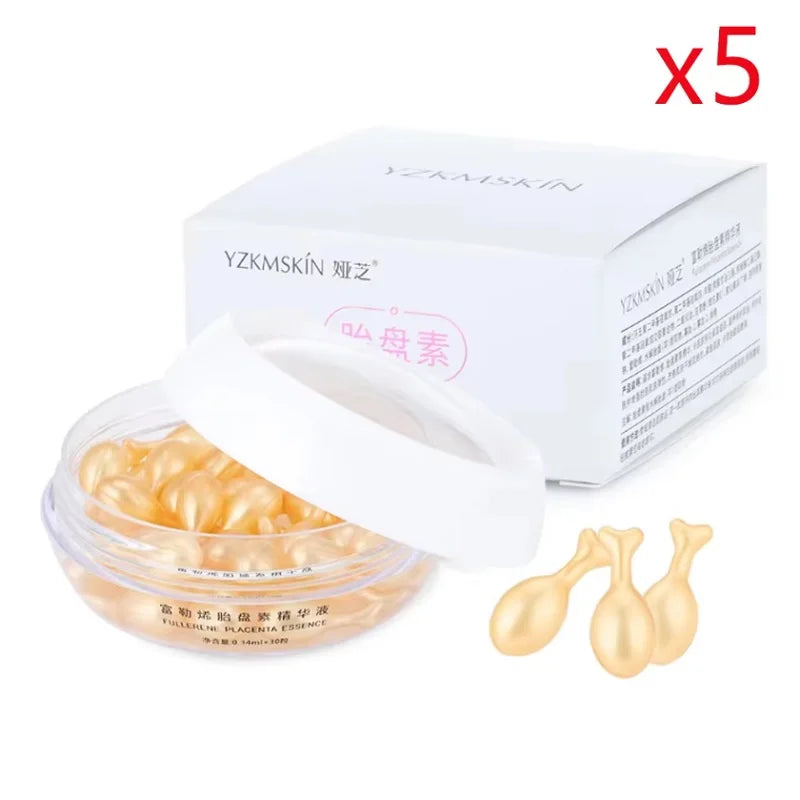 30/150Pcs Hyaluronic Acid Capsules Serum Hydrating Repair Moisturizing Essence Liquid Facial Deeply Nourishes Firming Skin Care