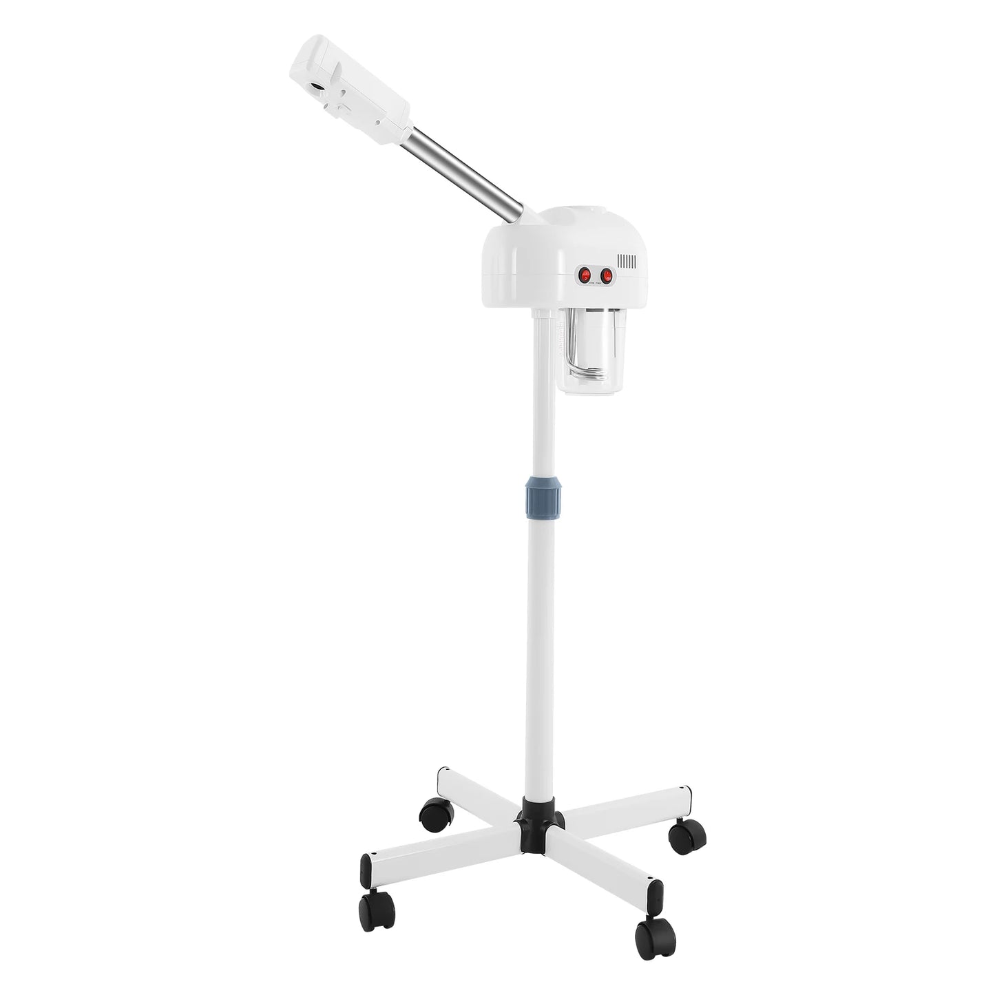 750ml Ozone Facial Steamer Height Adjustable Sprayer 360° Rotatable Movable Skin Care Equipment for Salon Beauty Spa White/Black