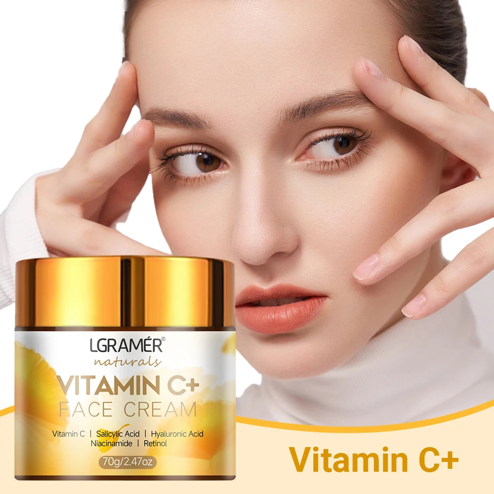 Retinol Face Cream Anti-wrinkle Anti-aging Moisturizing Hyaluronic Acid Vitamin C Facial Cream Skincare Face Whitening Creams
