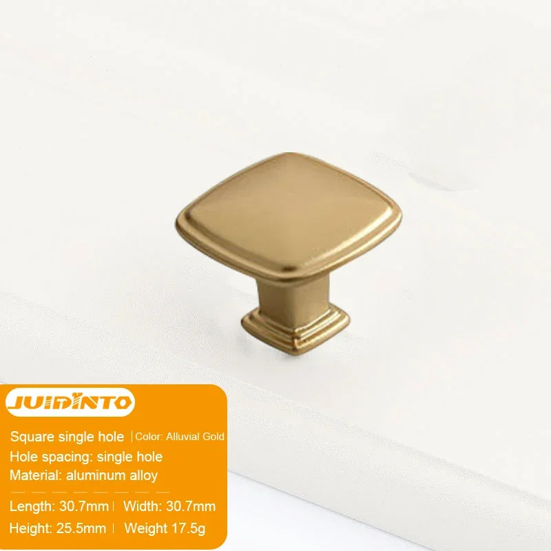 JUIDINTO 1pc Aluminium Cabinet Handle Pulls Black Handle 96-320mm Kitchen Drawer Handle for Furniture Wardrobe Closet