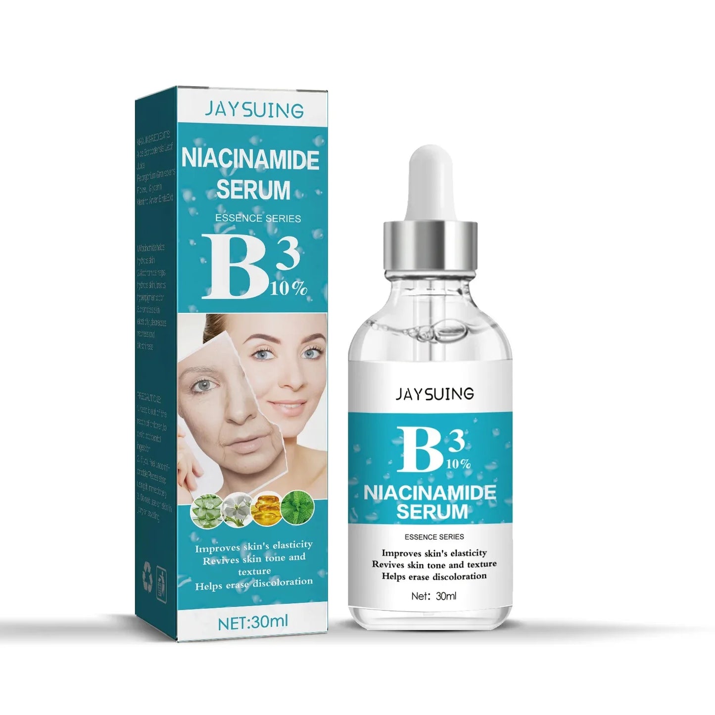 Nicotinamide Smooth Facial Skin Care Younger Serum Smooth Wrinkle Serum Collagen Lifting Firming Fine Lines Repair Face Essence