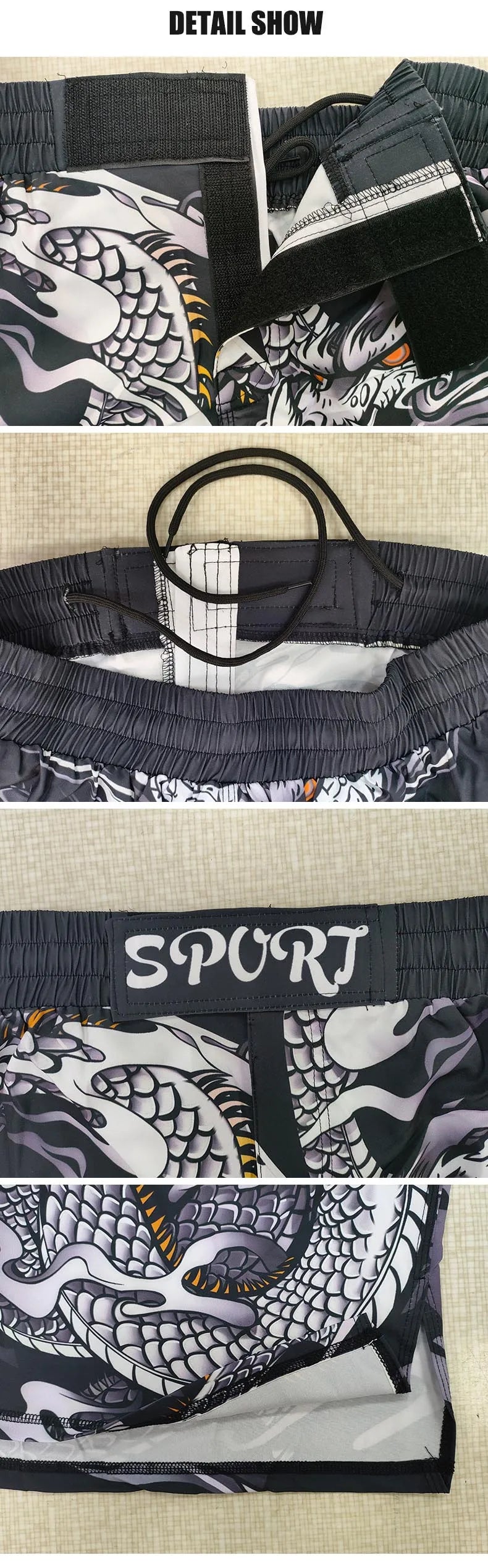 Popular Beach Surf Wear Short Sets For jiu jitsu Bjj No Gi Rashguard+Grappling Shorts Cool Westling stretchy Running Gym Clothes