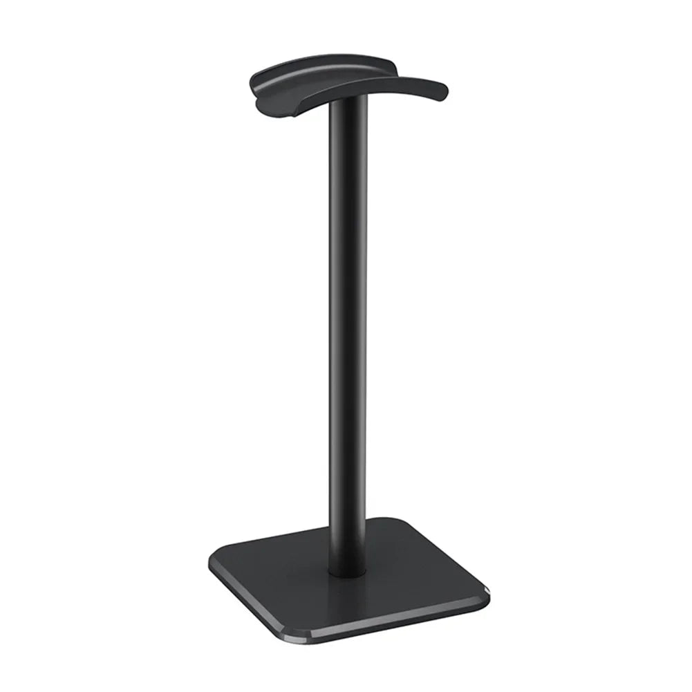 Aluminum Alloy Gaming Headphone Stand Space Saving Desktop Organizer Vertical Bracket RGB Backlight Headset Holder Display Rack