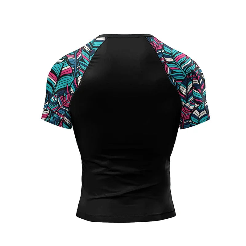 New Grappling Jiu Jitsu MMA T-shirt +Pants Set Rashguard For Men Bjj Boxing Jerseys Rash Guard MMA Shorts Boxeo Sport Clothing