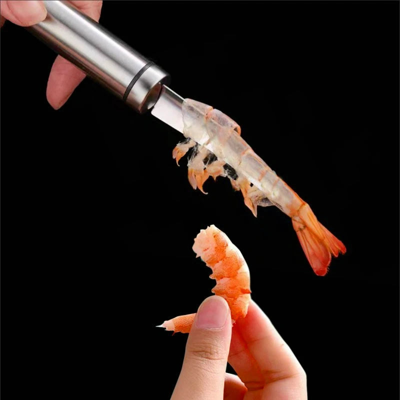 Double-headed Shrimp Line Knife Kitchen Accesories Cleaning Tools Stainless Steel Multifunctional Fish Maw Cutter Utensils Bar