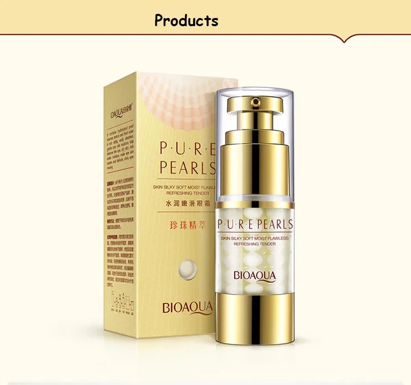 Pure Pearl Face Skin Care Essence Facial Cream Eye Cream Firming Freshing Moisturizing Brightening Facial Skin Care Products