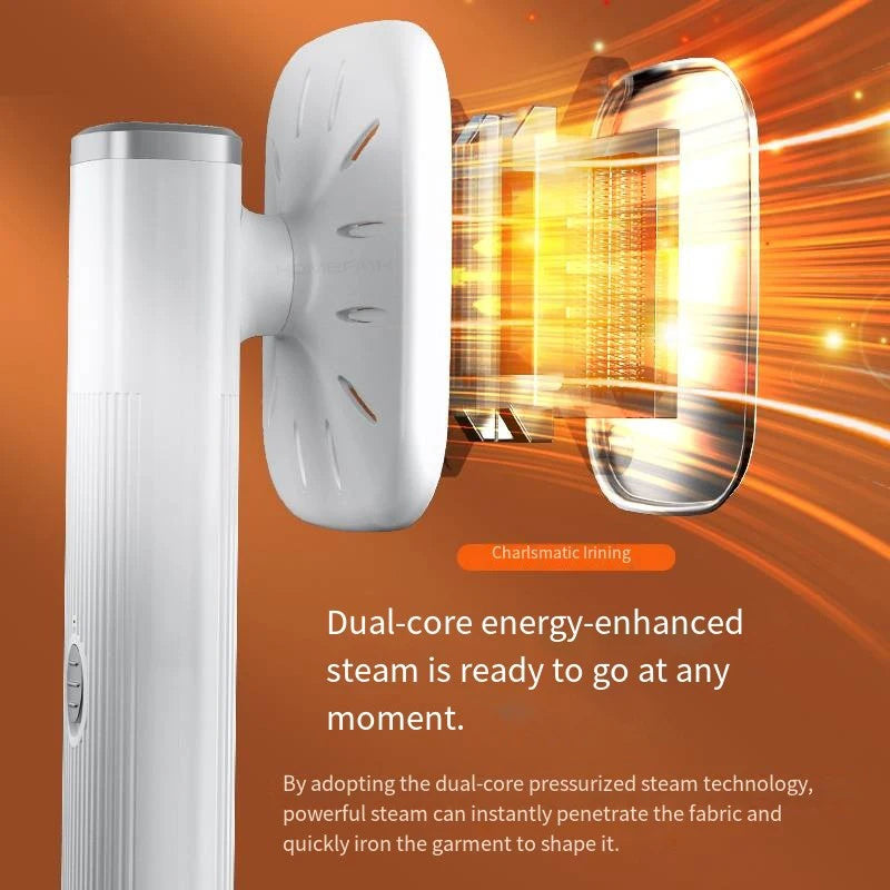 Handheld Iron Steamer 360° Ironing Small Garment Steamer USB Powered Electric Ironing Machine for Fabric Clothes Ironing