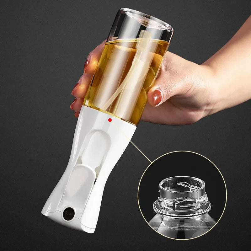 Olive Oil Sprayer Bottle Baking Barbecue Mist Sprayer Kitchen Cooking Vinegar Oil Dispenser for Air Fryer BBQ Picnic Tools