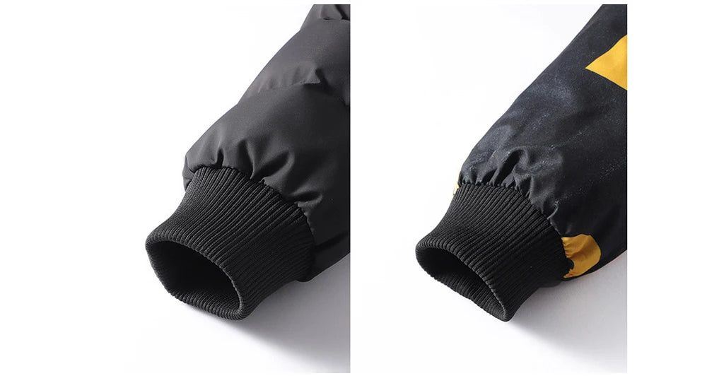 DIMUSI Winter Men Padding Jacket Fashion Male Thicken Down Thermal Parkas Casual Outwear Windbreaker Hooded Coats Man Clothing