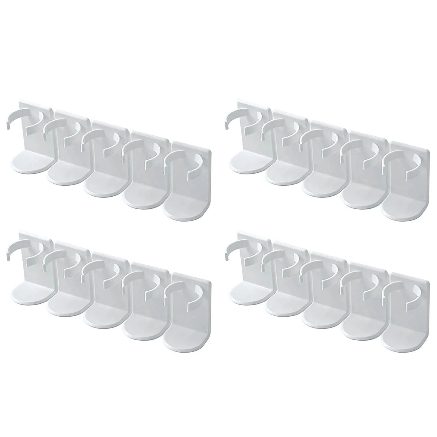 Wall Mounted Spice Jar Holder Kitchen No-Punching Storage Rack for Kitchen Bathroom Living Room Home Bottle Jar Organizer Racks