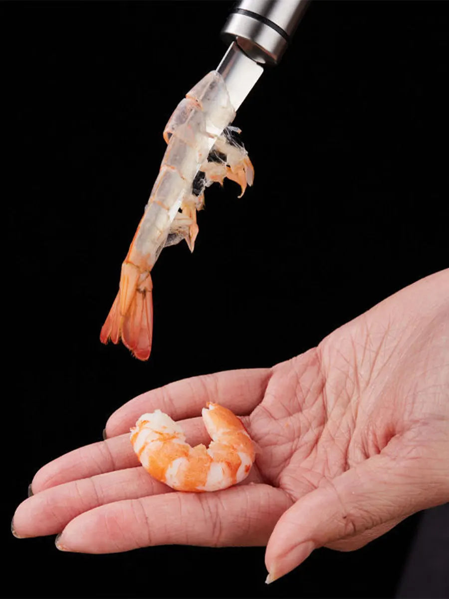 Double-headed Shrimp Line Knife Kitchen Accesories Cleaning Tools Stainless Steel Multifunctional Fish Maw Cutter Utensils Bar