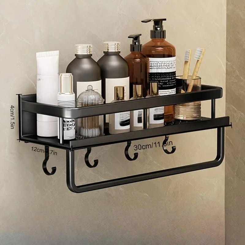 Bathroom Kitchen Multi-functional Storage Shelf Wall-mounted Storage Shelf for Indoor Wall Storage