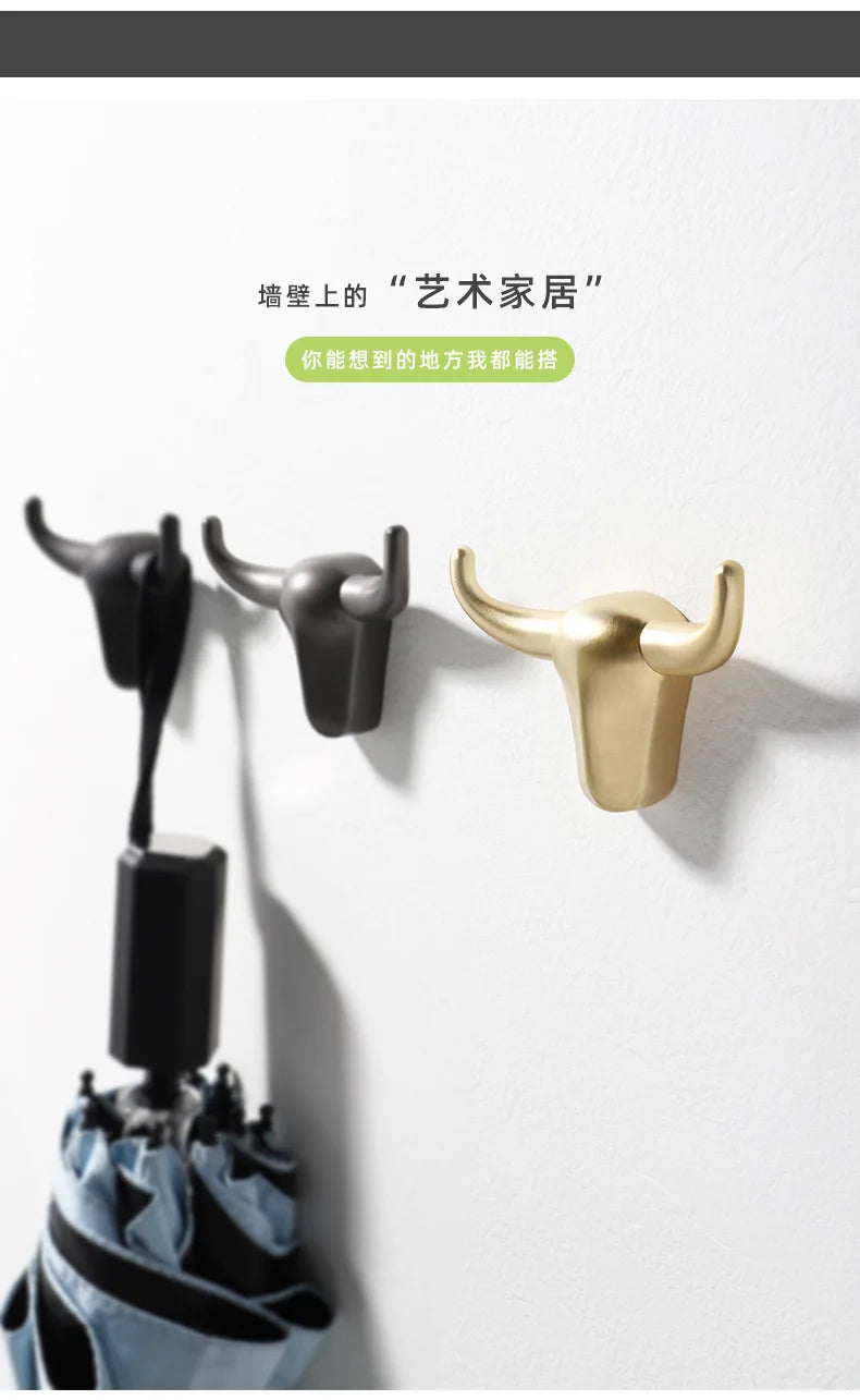 Kitchen Cabinet Storage Cactus Wall Hook Adhesive Practical Pot Plant Wall Hanger Home Decor Organizer Key Rack Bathroom Hook