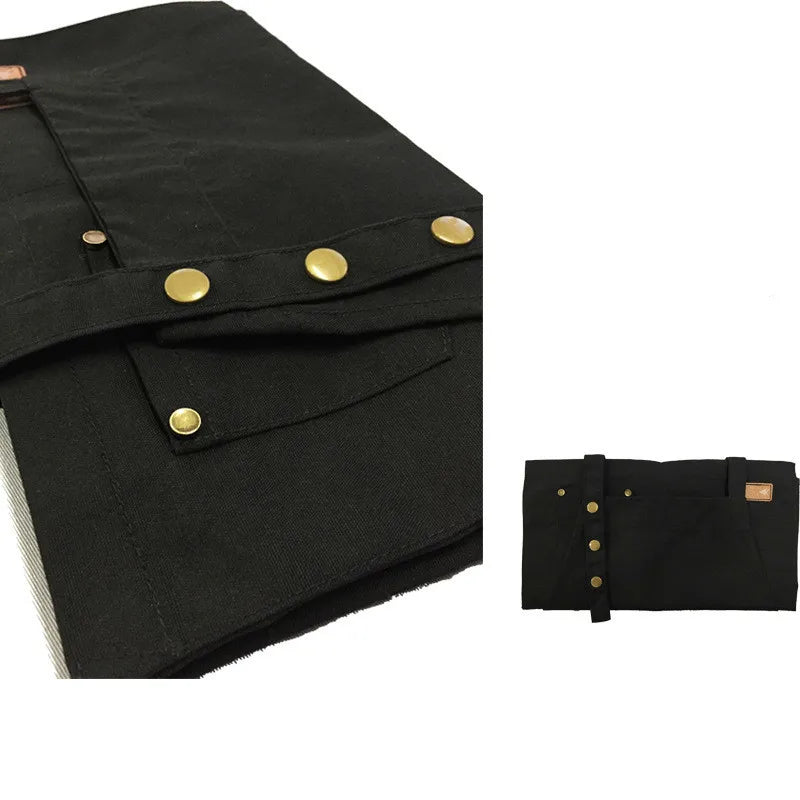 Custom Company Shop LOGO Kitchen Aprons For Woman Men Chef Work  Grill Restaurant Bar Shop Cafes Beauty Nails Studios Uniform