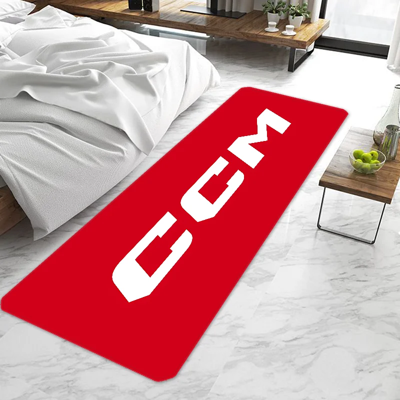 CCM Hockey Door Mat Entrance Doormat Non-slip Washable Kitchen Carpet Living Room Hallway Rugs Door Mats Bathroom Bath
