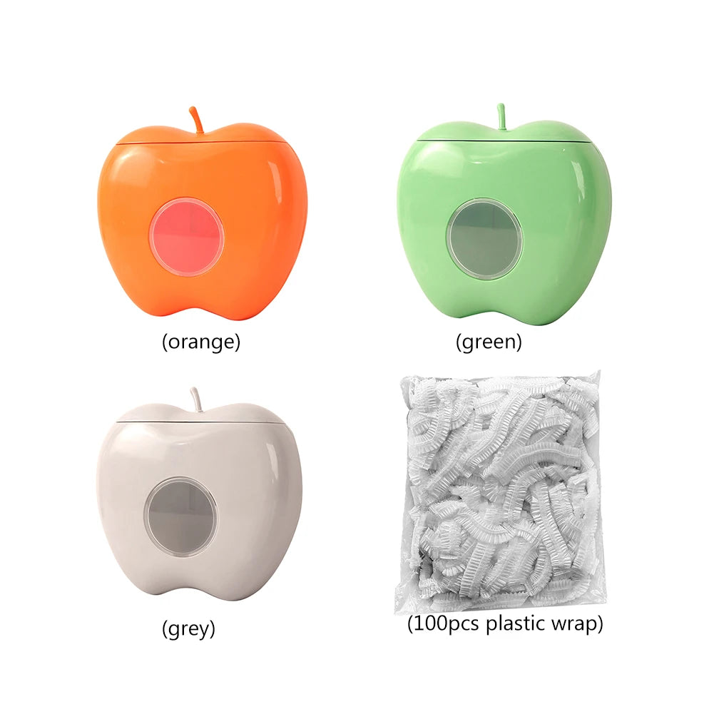 Wall Mounted Fresh Keeping Bag Storage Box Kitchen Disposable Food Cover Storage Container Fresh Cover Dispenser Box
