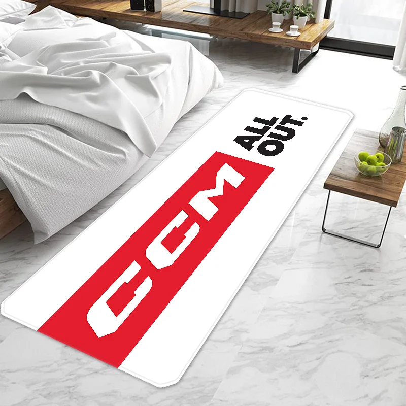 CCM Hockey Door Mat Entrance Doormat Non-slip Washable Kitchen Carpet Living Room Hallway Rugs Door Mats Bathroom Bath