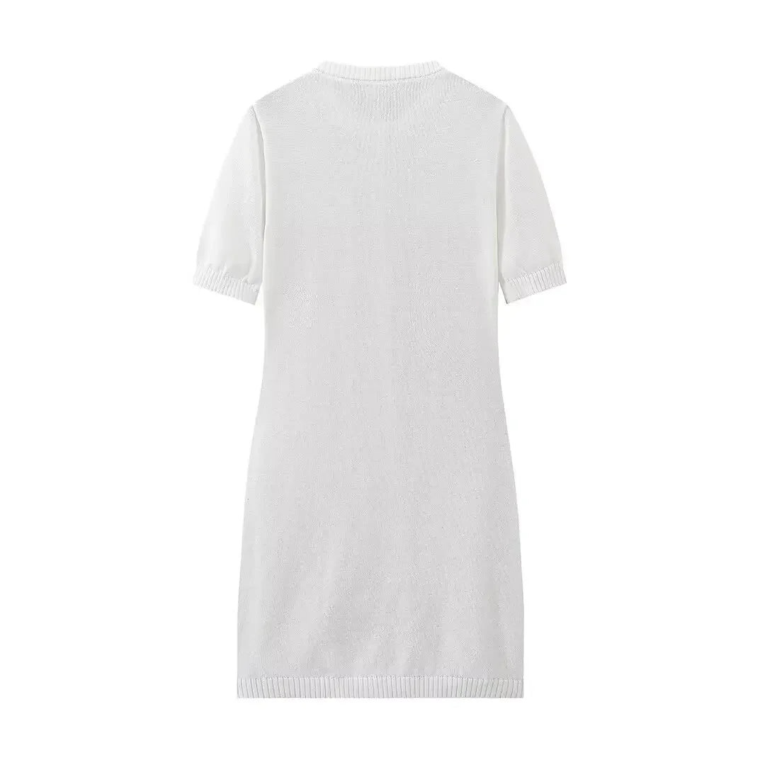 Fashion Solid Ruffles Pleated Loose Long Dress Women Elegant Round Neck Flare Long Sleeves Maxi Dresses Lady High Street Wear
