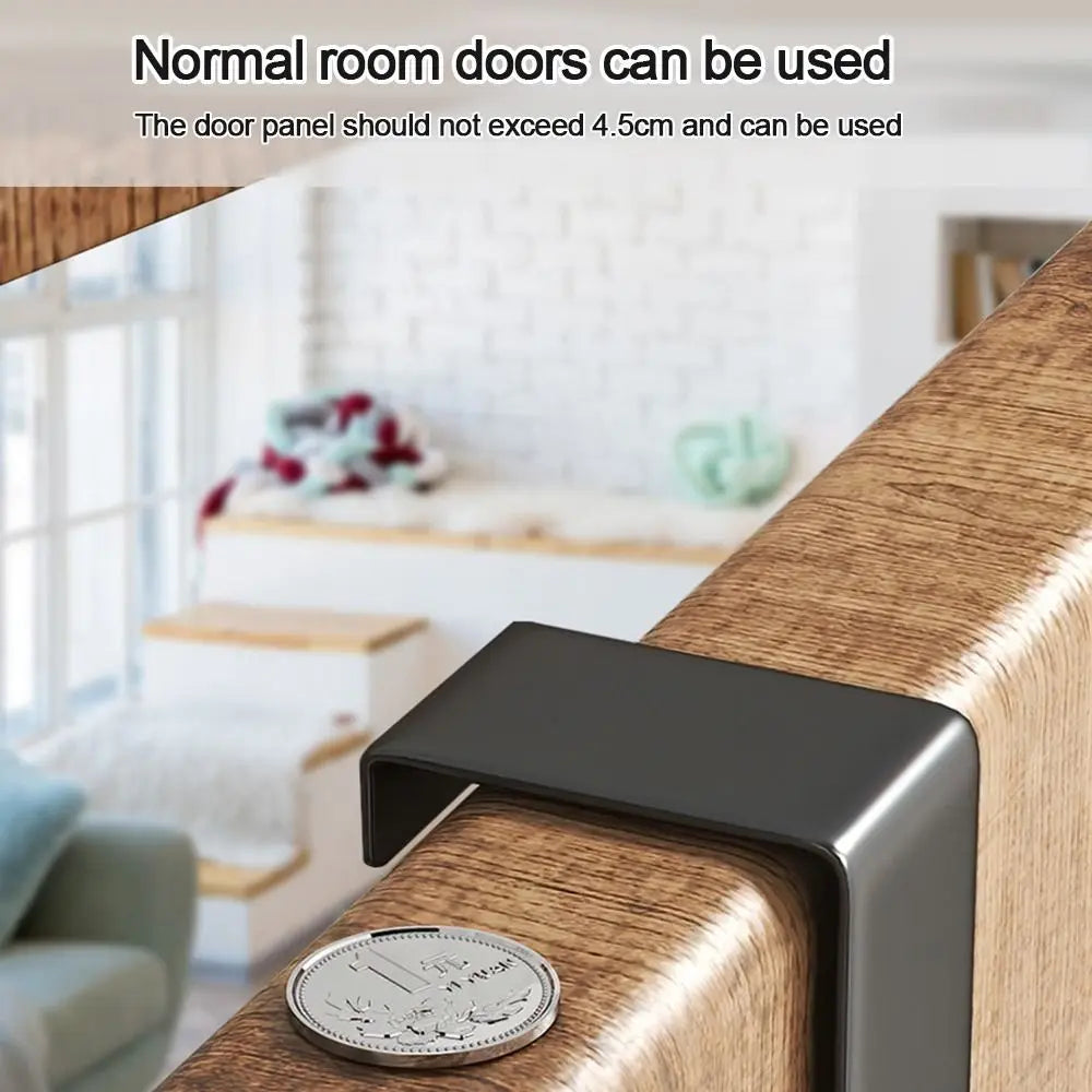 Hooks Over The Door Home Bathroom Organizer Rack Clothes Coat Hat Towel Hanger New Bathroom Kitchen Accessories Holder Door Hang