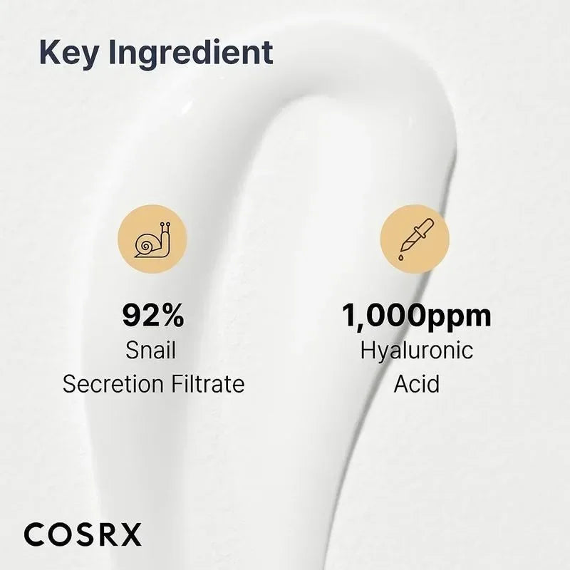 100g Advanced Snail Mucin 92% Snail Secretion Filtrate Power Repair All In One Cream Brightening Facial Cream Korean Skincare