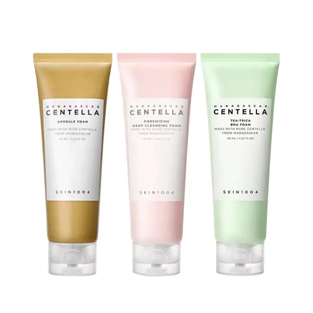 Centella Asiatica Deep Cleansing Foam,Facial Cleanser, Oil Control Soothing Lotion,Remove Pore,Mild Exfoliating Skincare Product