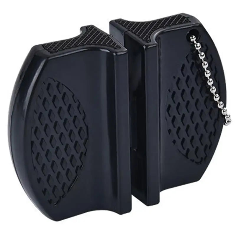 Mini Dual-sided Knife Sharpener, Portable Outdoor and Kitchen Tool for Quick Knife Sharpening