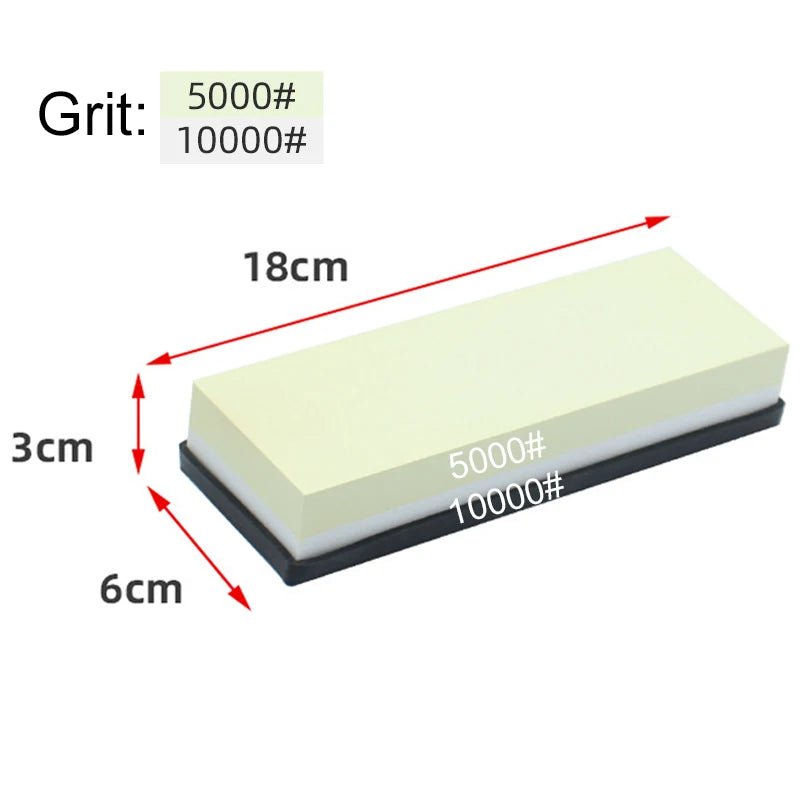 Sharpening Stone Knife Professional Sharpener Whetstone Dual Side Set Grinding Shapner Water Wetstone Kitchen Accessories Tool