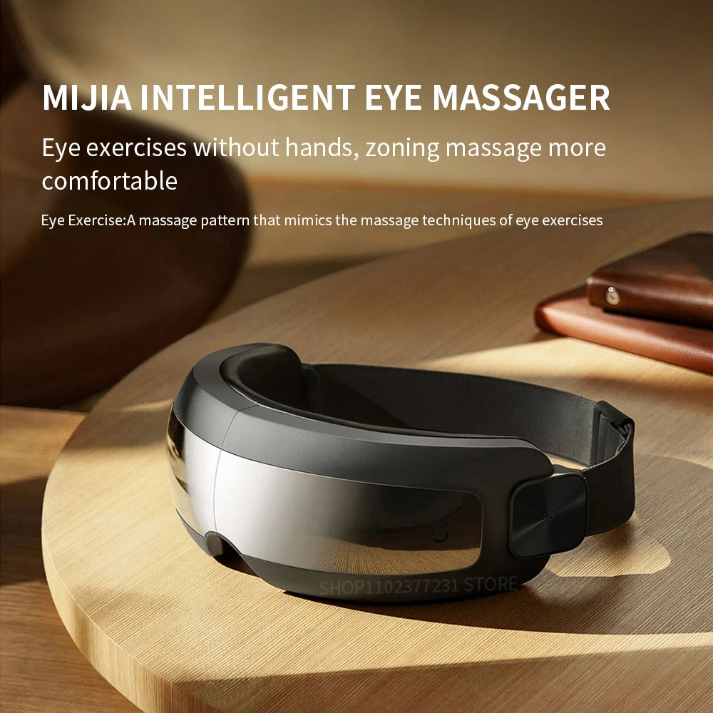 New Xiaomi Mijia Smart Eye Massager Hot Compress Zone Massage Relieve Fatigue Eye Care Instrument Work With Mi Home App