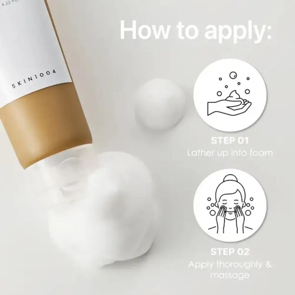 Centella Asiatica Deep Cleansing Foam,Facial Cleanser, Oil Control Soothing Lotion,Remove Pore,Mild Exfoliating Skincare Product