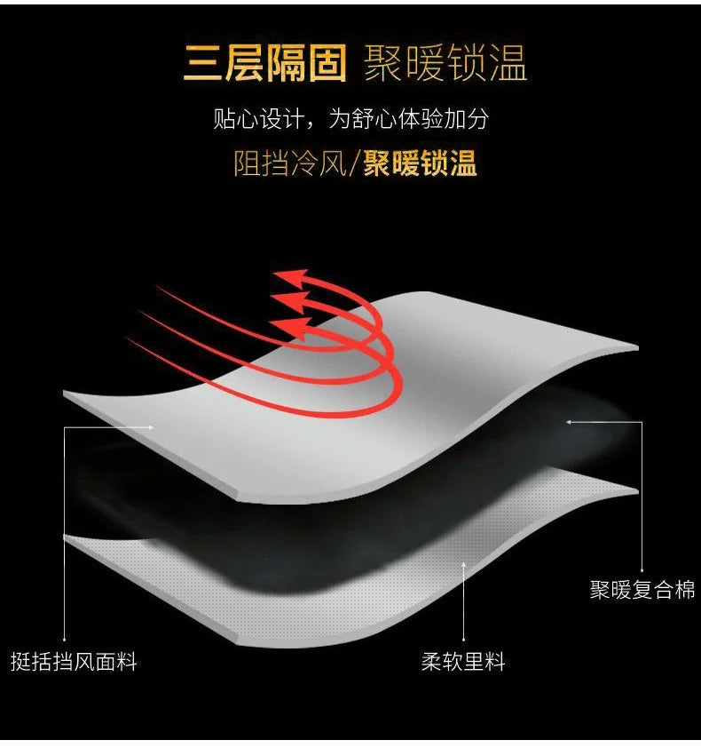 New Autumn Winter Jacket Men Cotton Padded Jacket Korean Fashion Streetwear Casual Jacket Men Stand Collar Coats Jackets 4XL 5XL