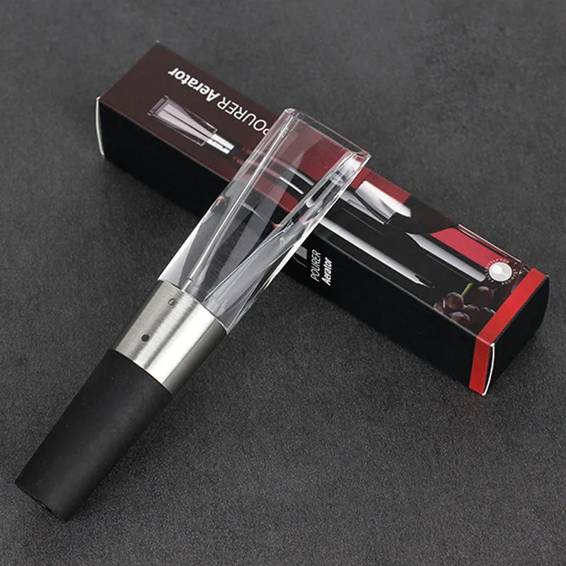 Mini Wine Aerator Pourer Bar Accessories 2 in 1 Quick Aerating Pouring Tool Pump Portable Red Wine Decanter Kitchen Gadgets