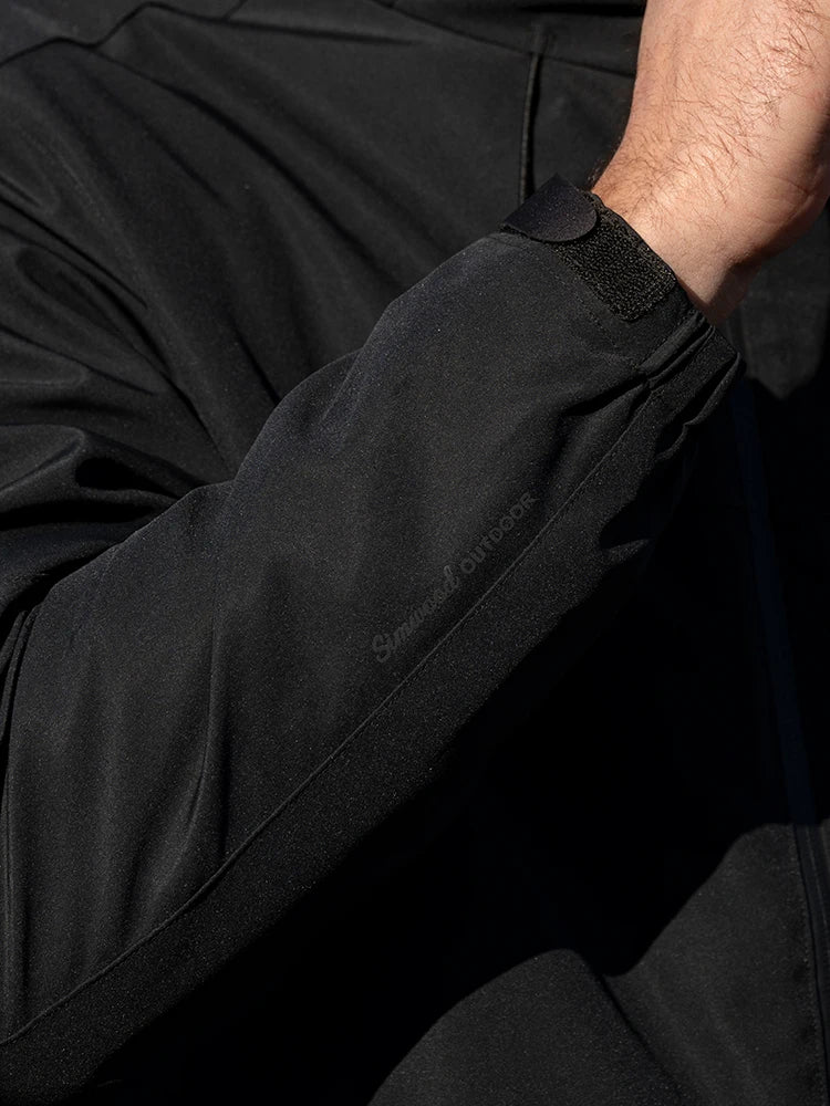 SIMWOOD 2024 Winter New Regular Fit Water-Resistant, Windproof Shell Men’s Winter Jacket with Hood Outdoor Coats