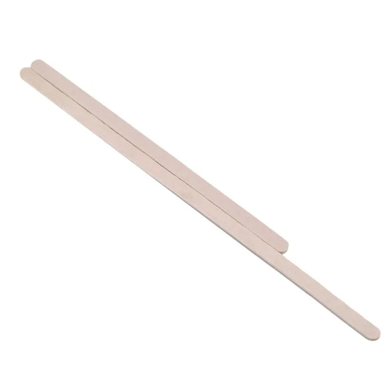 Disposable Wooden Coffee Stirrers Hot Cold Drinking Stir Beverage Stir Sticks Biodegradable Kitchen Utensils Bar Cafe Use 100Pc