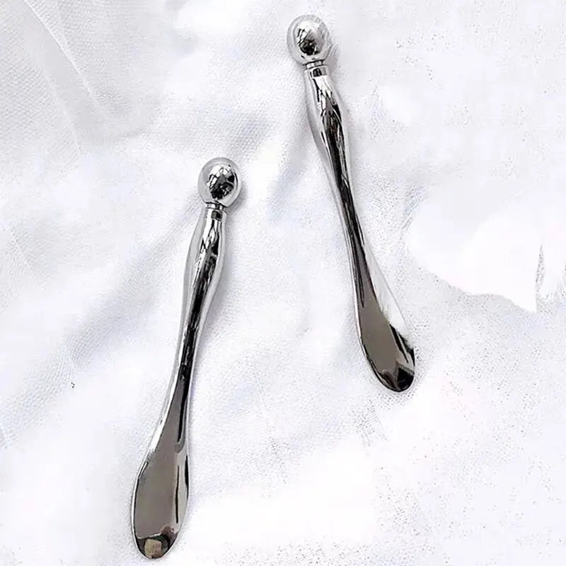 Face Mask Facial Cream Eye Cream Spoon, Dual-purpose Eye Massage Stick, Eye Spatula Spoon Scoop Eye Massager Beauty Tools For W