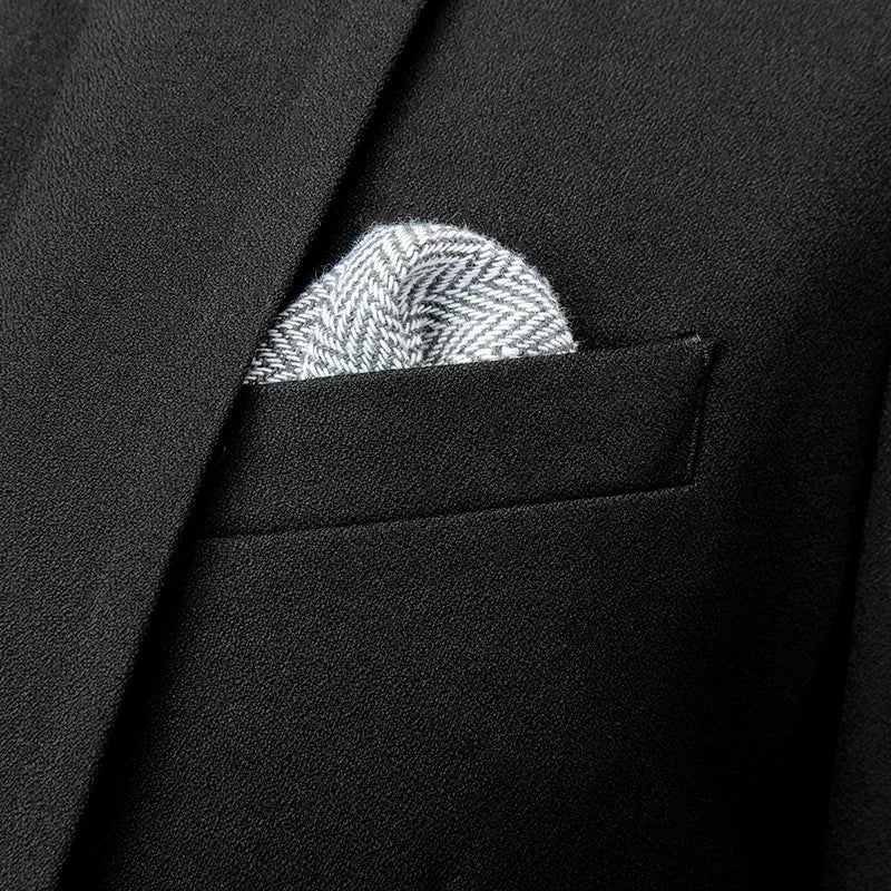 Blazer and Vest and Pants Boutique Fashion Solid Color Men's Casual Formal Office Business Suit Groom Wedding Dress Party Suit