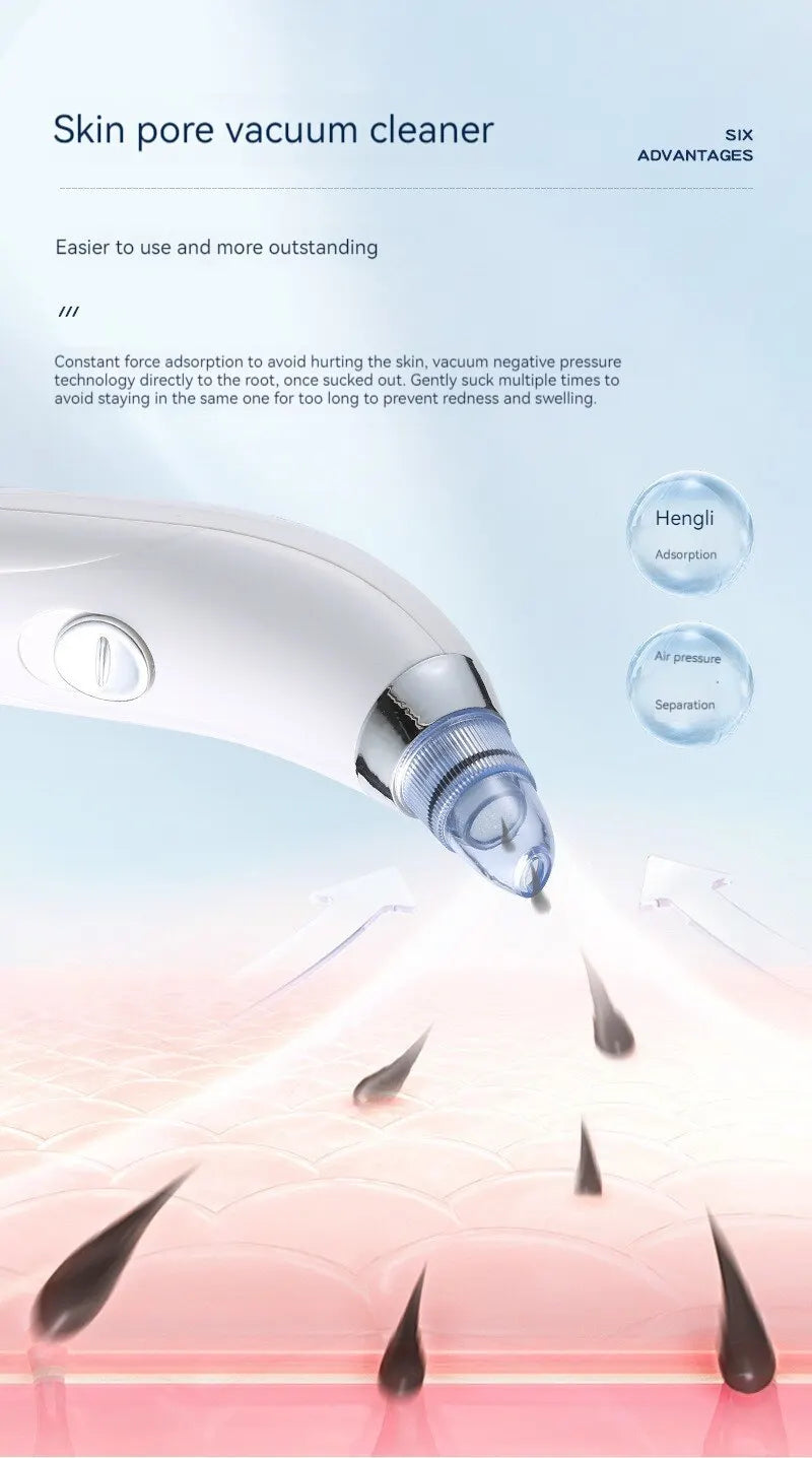 Suction Blackheads God Electric Blackheads Instrument Go Blackheads Face Pore Cleansing Beauty Instrument