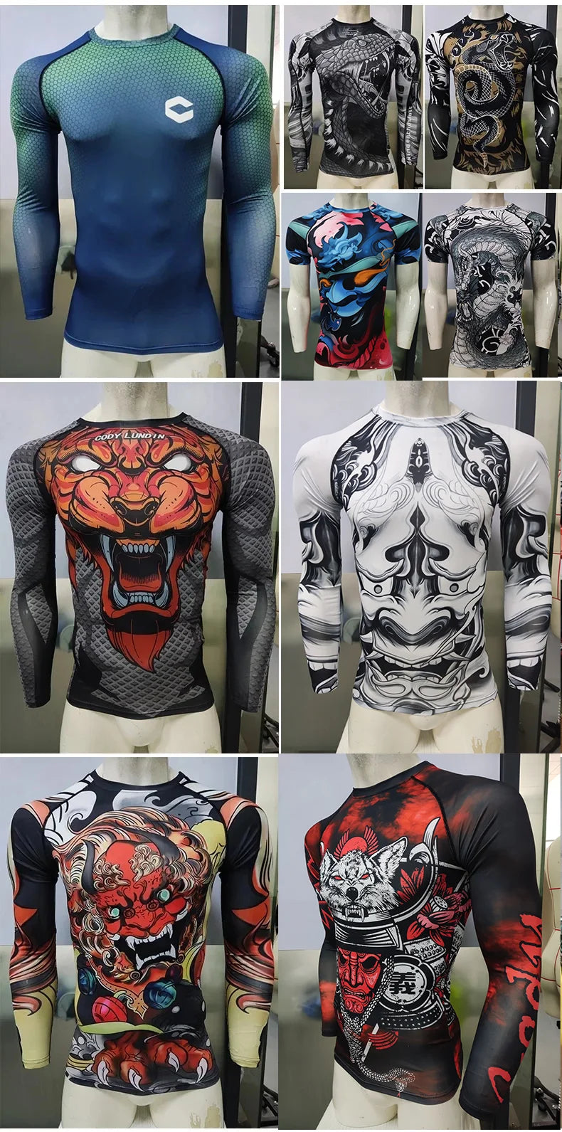 Popular Beach Surf Wear Short Sets For jiu jitsu Bjj No Gi Rashguard+Grappling Shorts Cool Westling stretchy Running Gym Clothes