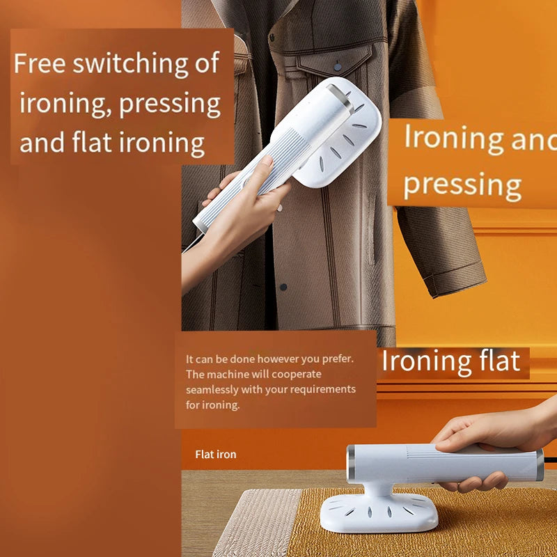 Handheld Iron Steamer 360° Ironing Small Garment Steamer USB Powered Electric Ironing Machine for Fabric Clothes Ironing