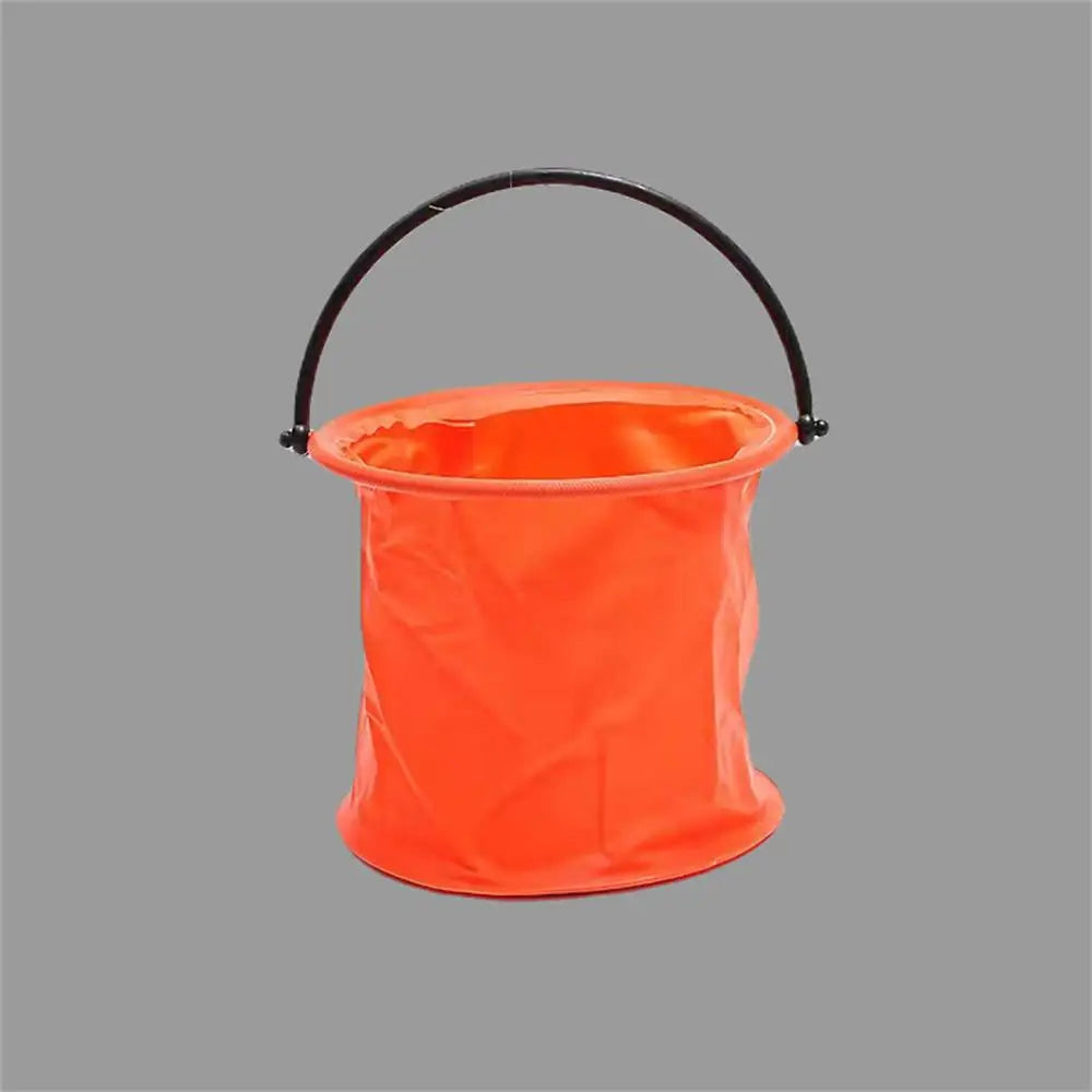 Retractable Bucket For Fishing Folding Collapsible Bucket Wash Outdoor Fishing Square Barrel Bathroom Kitchen Folding Bucket