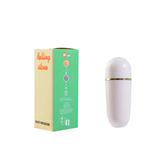 Natural Volcanic stone Oil Absorbing Roller Face Roller Cleaning Oil Removing Facial Massage Oil Control Skin Care Tool